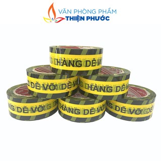 Băng keo hàng dễ vỡ 4.8cm, độ dính 50 thiện phước