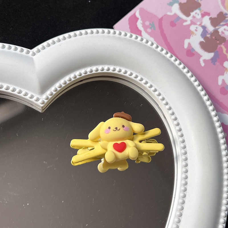 Kẹp Tóc Hoạt Hình Dễ Thương Chữ x Chỉnh Tư Thế Ngồi Thành cassia dog heart bangs