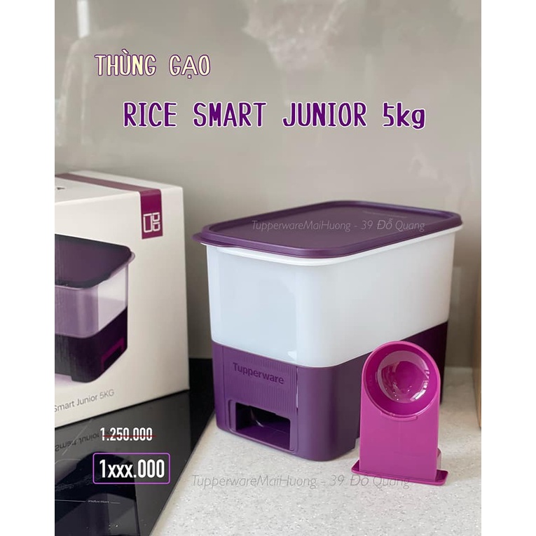 Thùng gạo Tupperware Rice aqua Dispenser 10kg