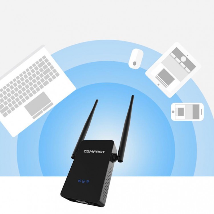 ✔️[Hàng Chính Hãng] Kích Sóng Wifi COMFAST CF-WR302S 300Mbps Cực Khỏe, Cực Mạnh | BigBuy360 - bigbuy360.vn