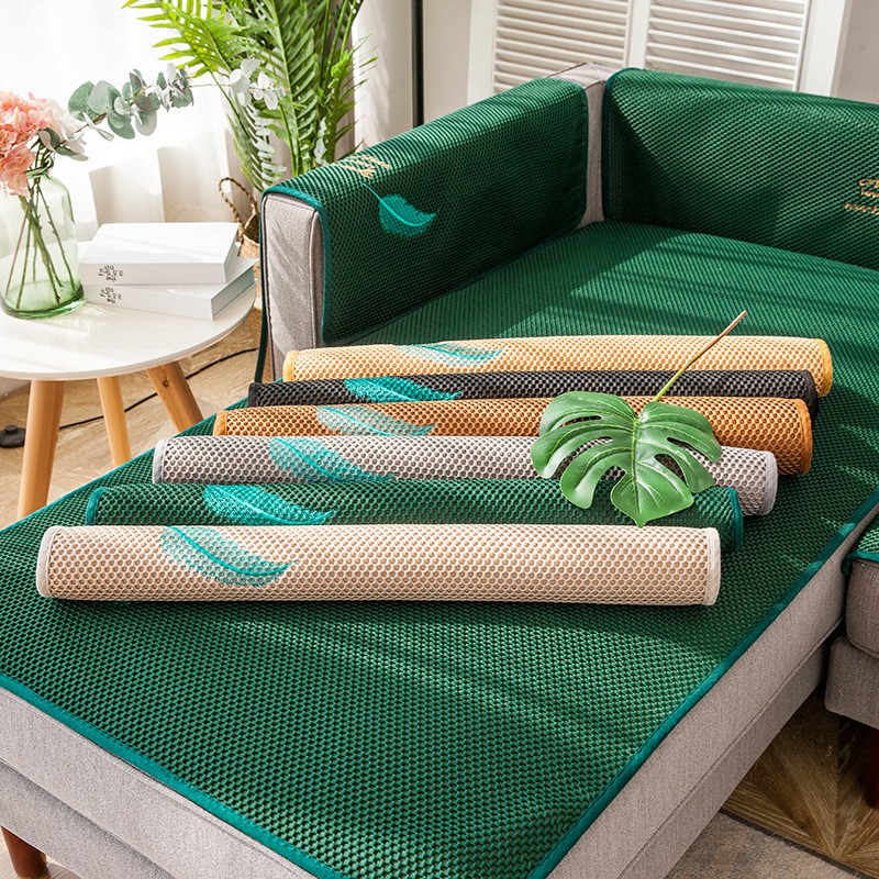 Miếng Lót Ghế Sofa Thêu Lông Vũ