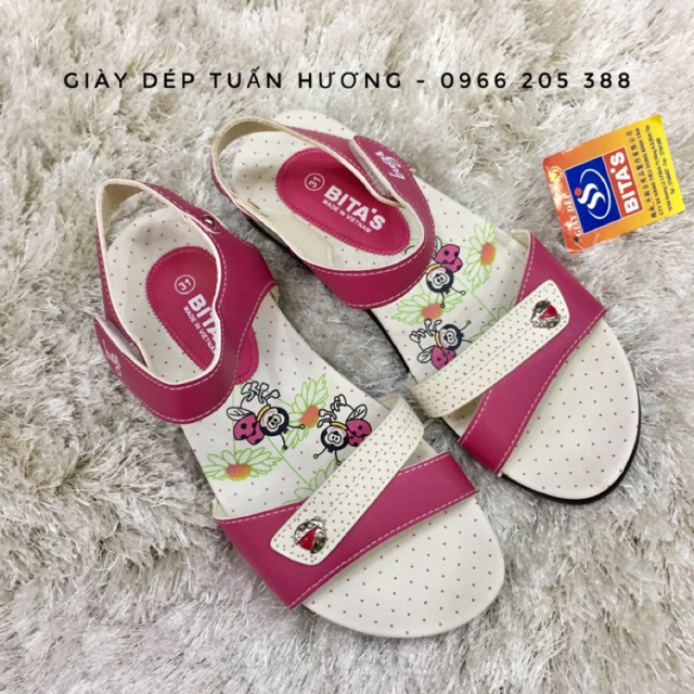 SANDAL BÉ GÁI BITAS SOB.208 - HỒNG