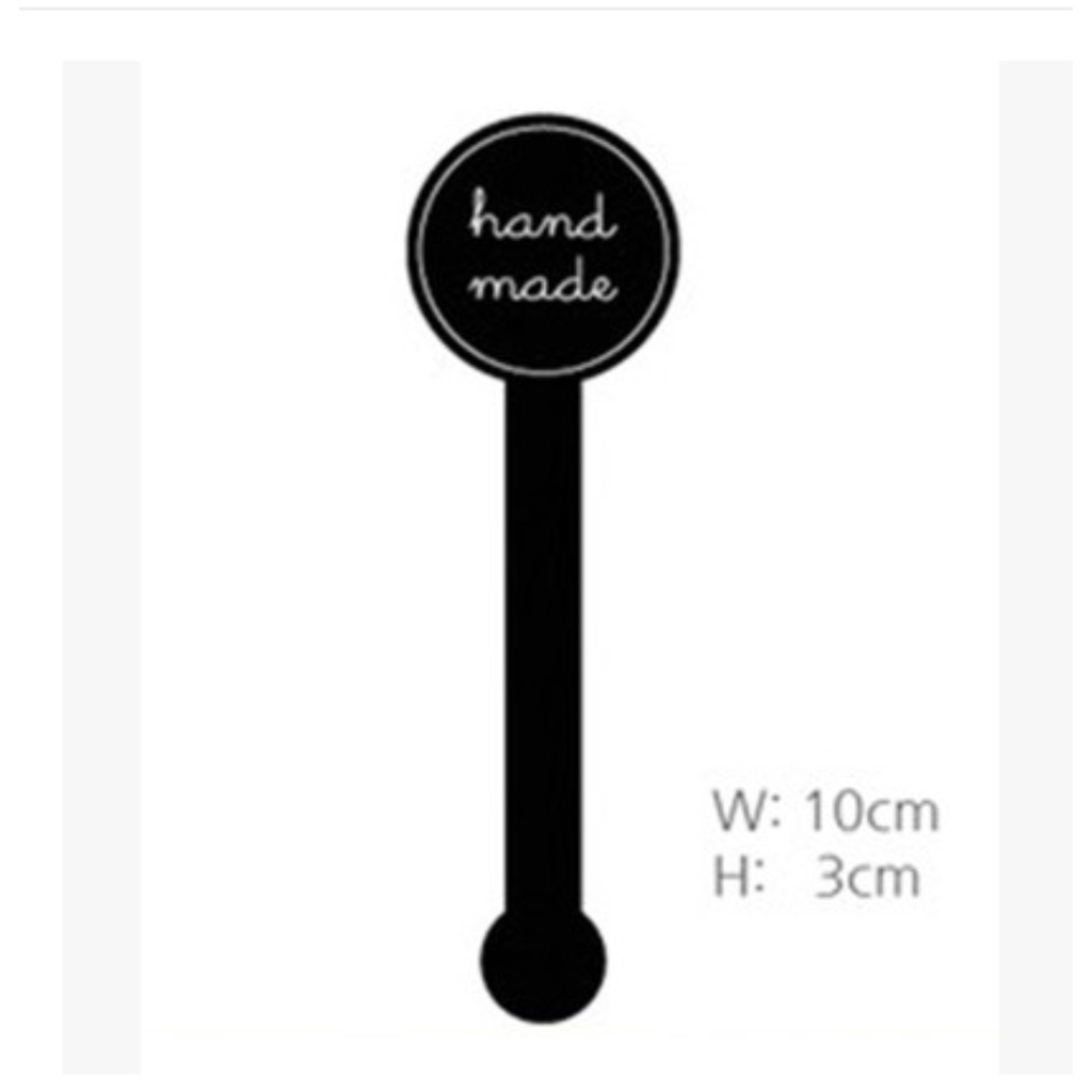 7 Tem Sticker chữ HANDMADE dán sản phẩm
