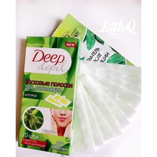 Miếng wax tẩy lông mặt Deep Depil