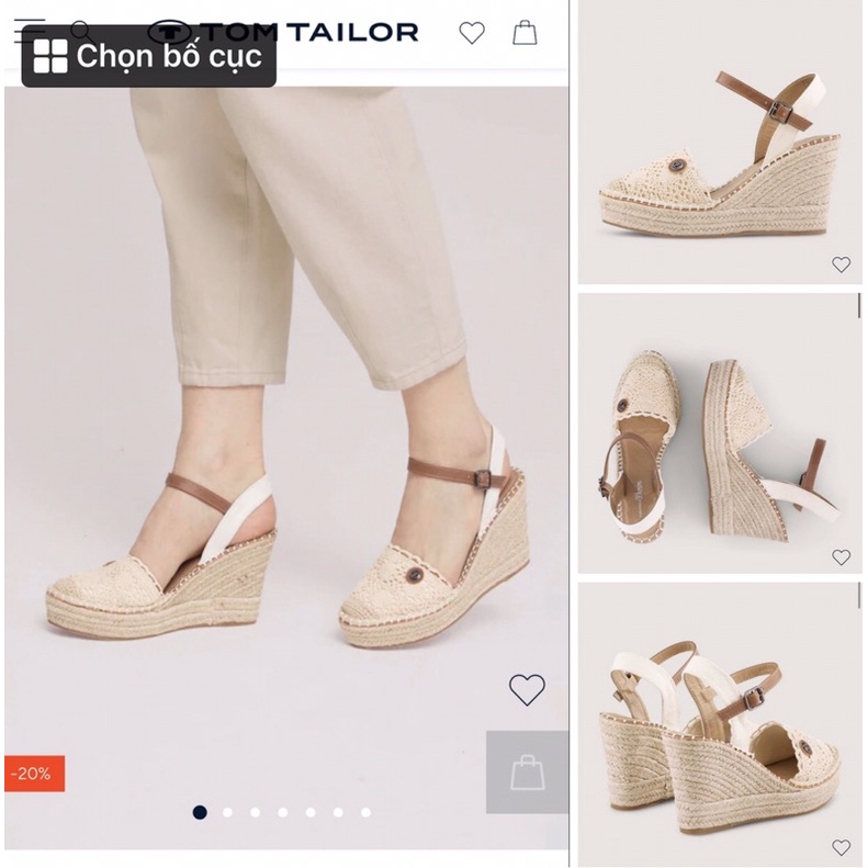 Sandal đế cói xuất EU