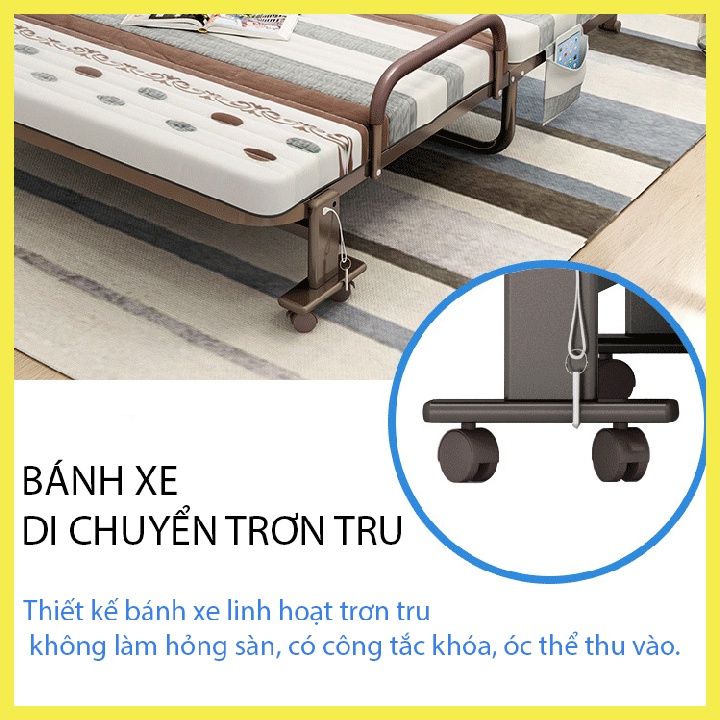 Giường sofa thông minh gấp gọn phong cách hàn quốc, kích thước 120*192 cm