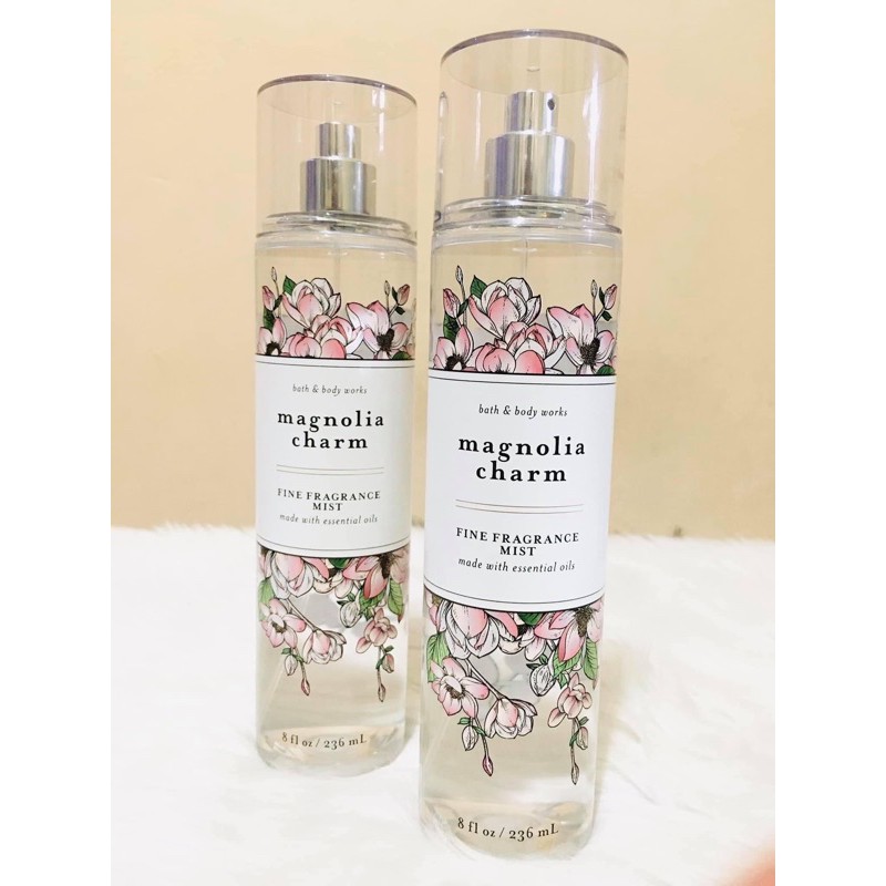 💖 𝘽𝘼𝙈𝘽𝙄 💖 Xịt thơm toàn thân MAGNOLIA CHARM Body mist Bath & Body Works 236ml