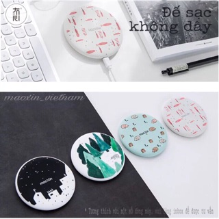 [CHÍNH HÃNG] ĐẾ SẠC KHÔNG DÂY MAOXIN T22