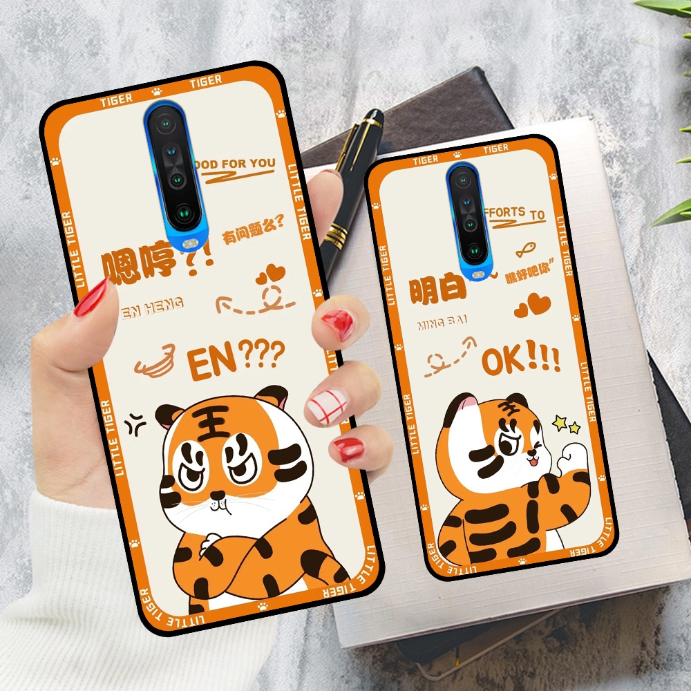 Ốp Xiaomi Redmi K20 / K20 Pro / K30 / K30 5G in hình cặp đôi doremon, hổ, khủng long dễ thương