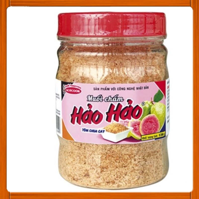 Muối ăn Hảo Hảo chấm hoa quả lọ 120g