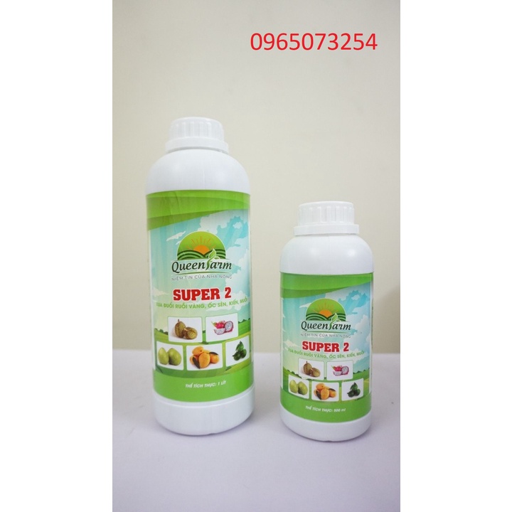 Chế phẩm sinh học super 2 Farm, mua 2 tặng 1, xua đuổi ruồi vàng, ốc sên, kiến muỗi.