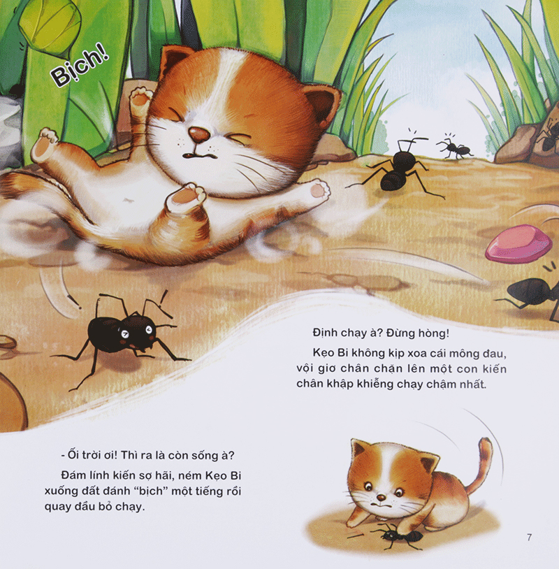 Sách - Chú Mèo Kẹo Bi Phiêu lưu Trong Xứ Sở Côn Trùng (Tập 2): Trong Lòng Đất