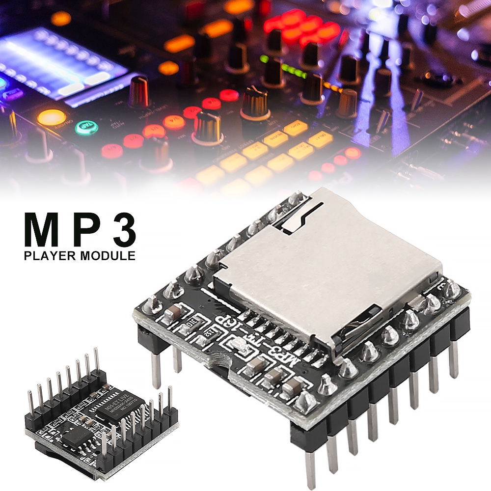 Mô Đun Giải Mã Âm Thanh Mp3 Mini Cho Arduino Df