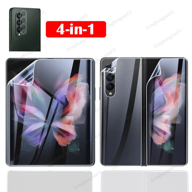 Set 4 Kính Cường Lực Trước Và Sau Chuyên Dụng Cho Samsung Z Fold 4 5G Z Fold4 2022