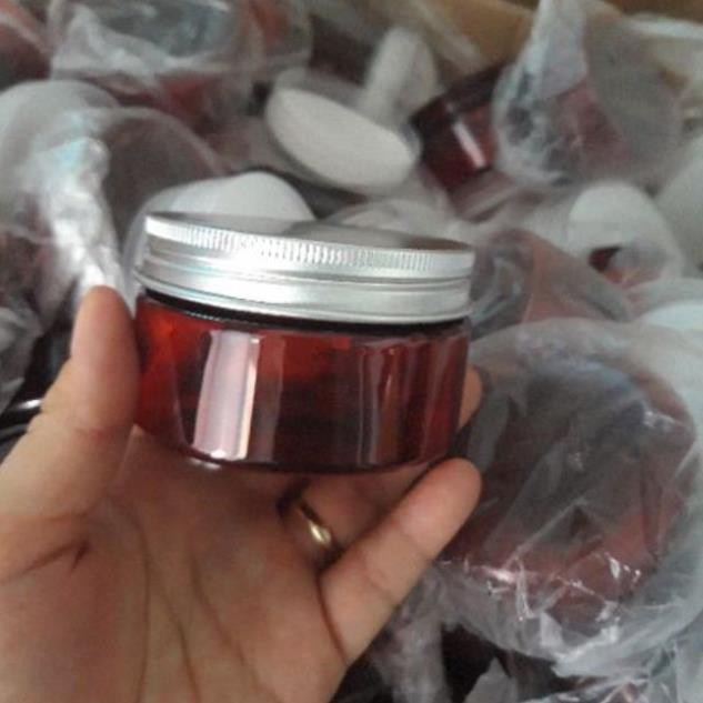 Hủ Đựng Kem ❤ RẺ VÔ ĐỊCH ❤ Hũ nhựa pet 100g đựng mỹ phẩm , thực phẩm, đồ khô, ngũ cốc