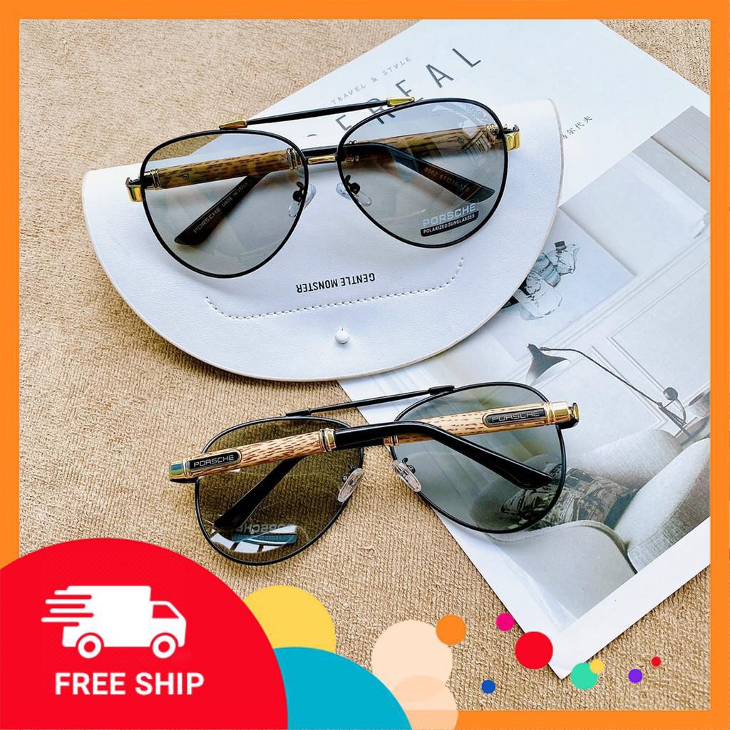 Mắt kính đổi màu ngày đêm GV242 🕶 FREESHIP XTRA 🕶 kính thời trang - kính phân cực chống tia uv
