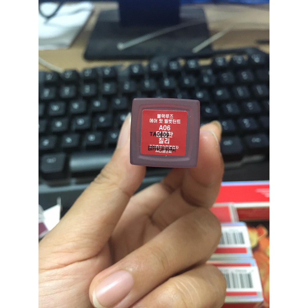 (100%Auth)Son kem Black Rouge Airfit Velvet màu A06+A32 | Thế Giới Skin Care