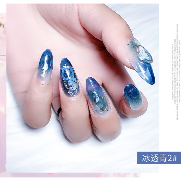 Set Sơn Thạch 10 chai, 18ml - Tặng kèm bảng màu sơn gel sẵn cho thợ nail