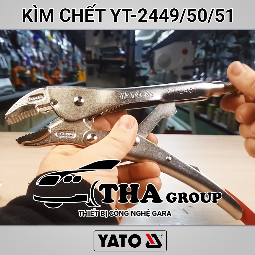 KÌM CHẾT 5&quot; 125MM YATO YT-2449/2450/2451