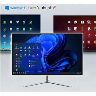 Bộ máy tính bàn All in One Kiwivision ( Kiwi AIO ) Tất cả trong 1 màn hình phẳng 19" full view CPU Intel® Core™ i3/i5/i7