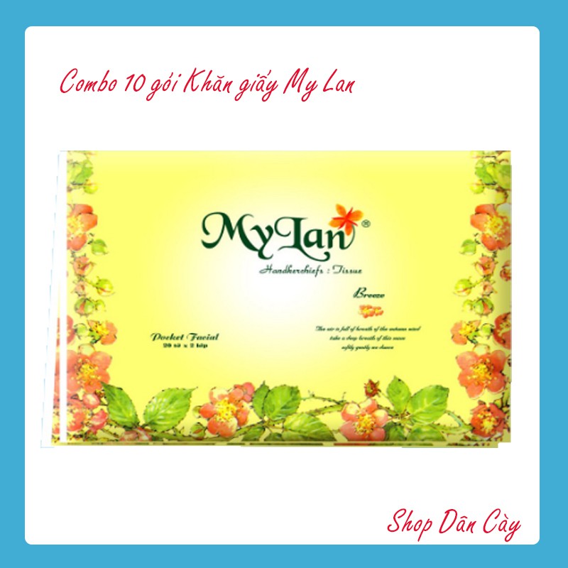Combo 10 Gói Giấy Bỏ Túi My Lan