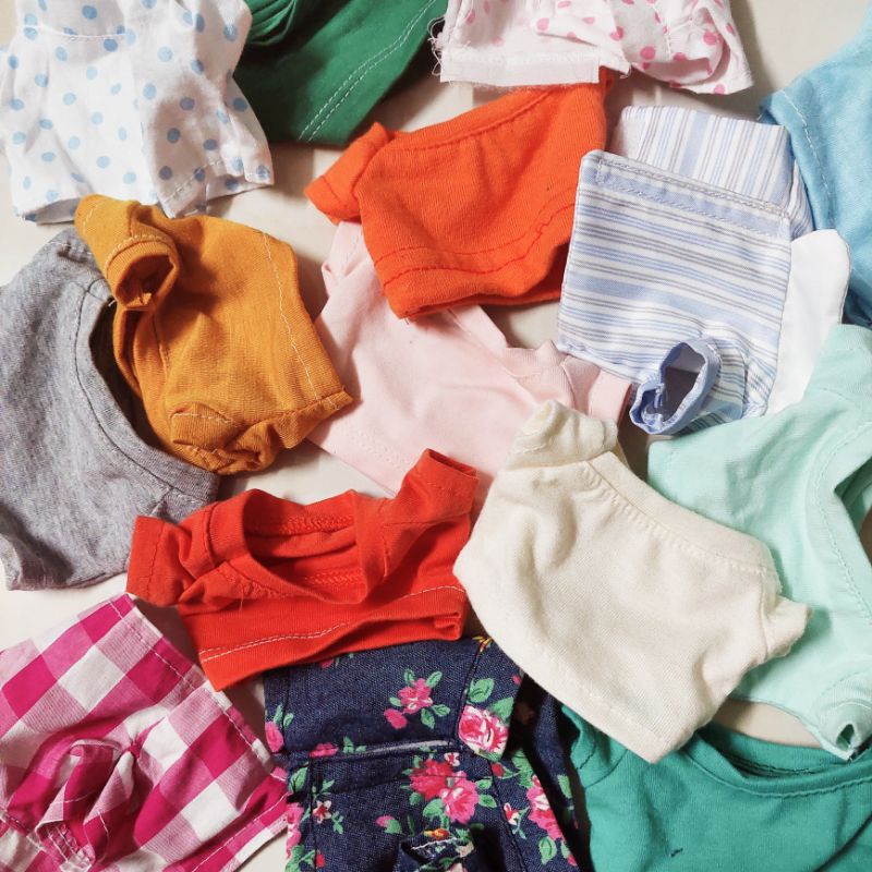 Áo thun, sơ mi cho doll 20cm