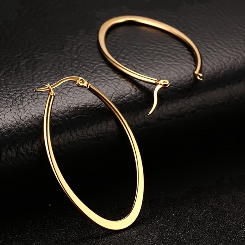 Vnox Set 2 Hoa Tai Dạng Vòng Thời Trang Dành Cho Nữ