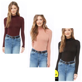Áo thun F21 cổ 3 phân