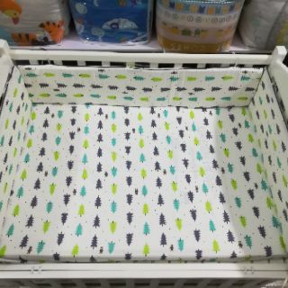 Ga chun bọc đệm cũi cho bé
