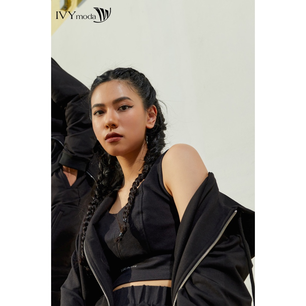 Áo thun croptop nữ Stay Active IVY moda MS 15B8996