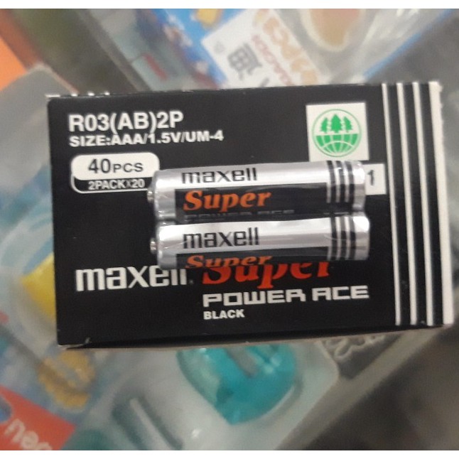 Pin 3A Maxcel ( 1 Vĩ/ 2 cục)