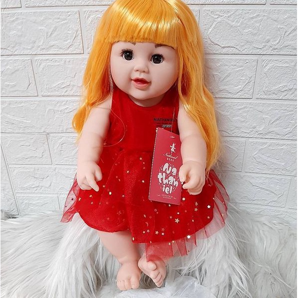 Búp Bê Nhựa Cao Cấp Nathaniel Bé Gái 48 cm - American Girl Doll for European Market 19inch