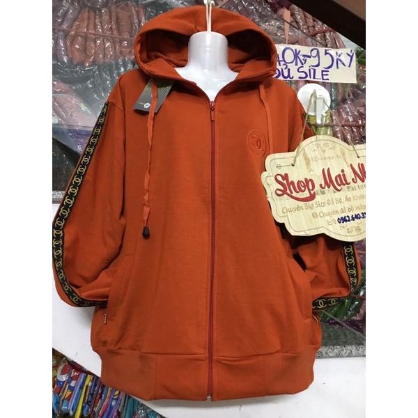 Áo khoác viền tay bigsize