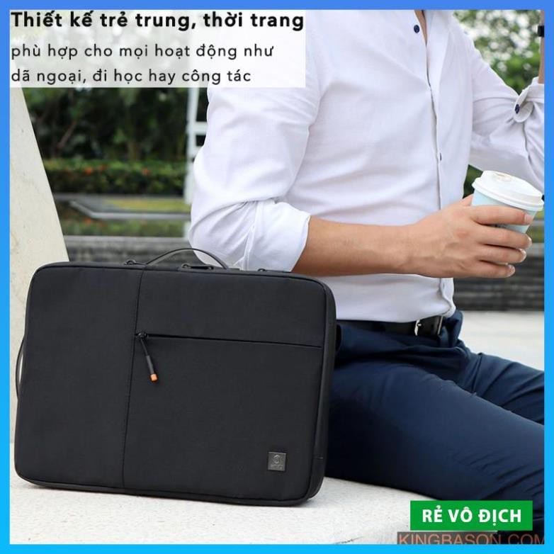 [Rẻ Vô Địch] Túi Xách Macbook, Laptop 13/14/15/15.6/16inch : Chống Sốc 360 - Wiwu Alpha Double Layer Sleeve