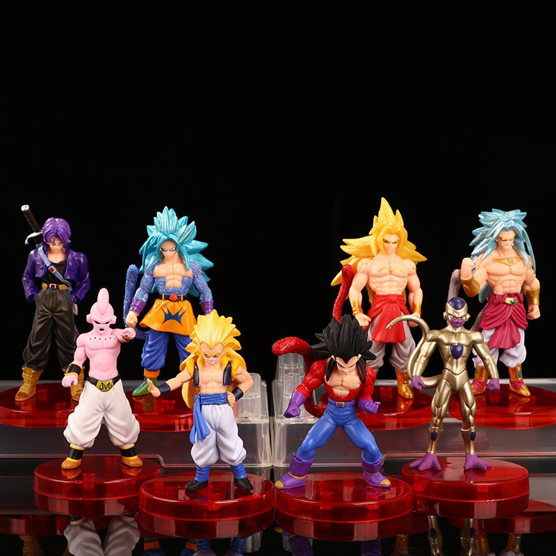 Mô hình Dragon Ball Goku Vegeta Frieza Picollo Broly Gogeta Gohan Cell Trunks Super Saiya  ( Dragon Ball Figure )