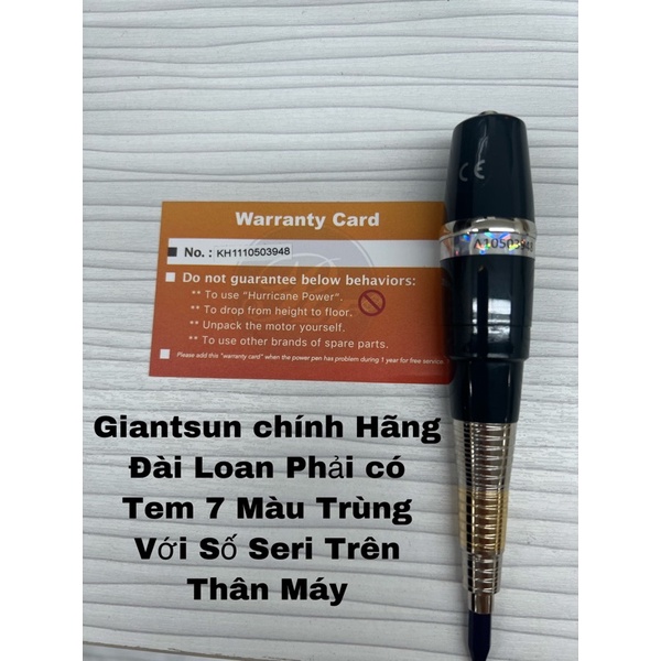 Máy Giantsun 8650 Cam Kết Chuẩn Đài Loan/ Máy Phun Xăm DCPX-NTA