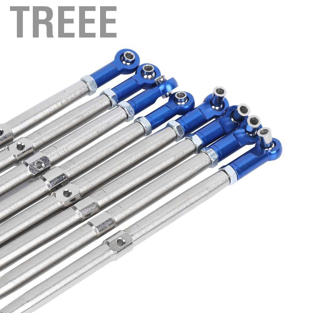RC Set 8 Thanh Nối Bằng Kim Loại Cho Mô Hình Xe Traxxas 1 / 10 E Revo2.0 5319x 5338r