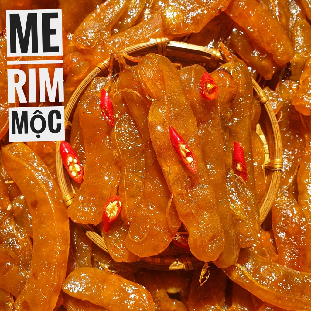 Mứt / Trái Cây Rim: Chùm Ruột - Me - Cóc - Táo -  Dừa - Bí - Gừng - Hạt Sen - Chanh - Rau Câu  -  Hoa Hồng