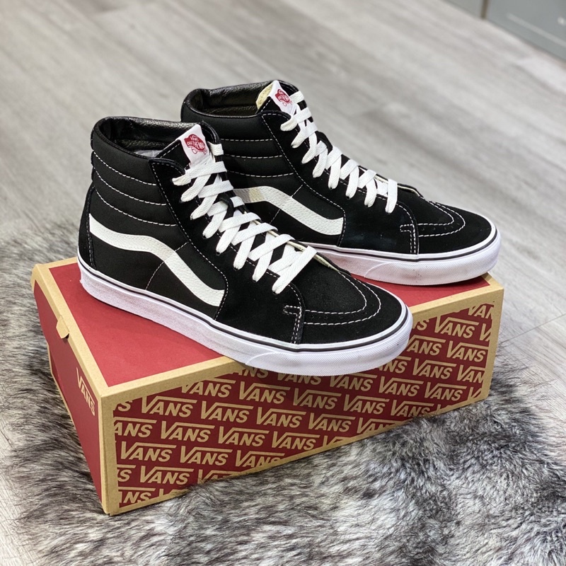 Giày Sneaker Vans SK8 Lite Black White