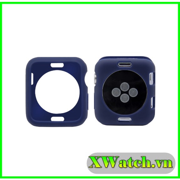 Ốp bảo vệ đồng hồ bằng silicon mềm nhiều màu cho Apple Watch iWatch Series 5/4/3/2/1 38mm 40mm 42mm 44mm