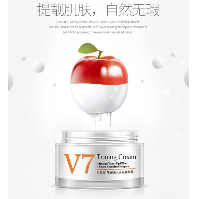 Kem Dưỡng Trắng Da V7 Toning Light _ Bí quyết có làn da khỏe đẹp