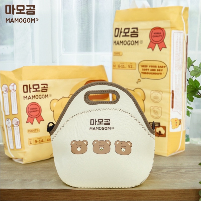 Bỉm dán quần sợi tre organic cao cấp Mamogom Hàn Quốc cho bé đủ size S62/ M52/ L44/ Xl40/ XXL38