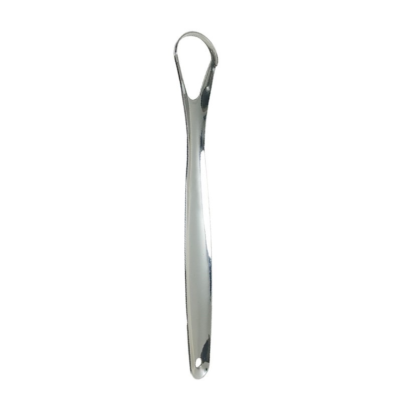 Dụng cụ cạo lưỡi, vệ sinh lưỡi người lớn Inox cao cấp, loại bỏ vấn đề hôi miệng, Hàng Nhập Khẩu