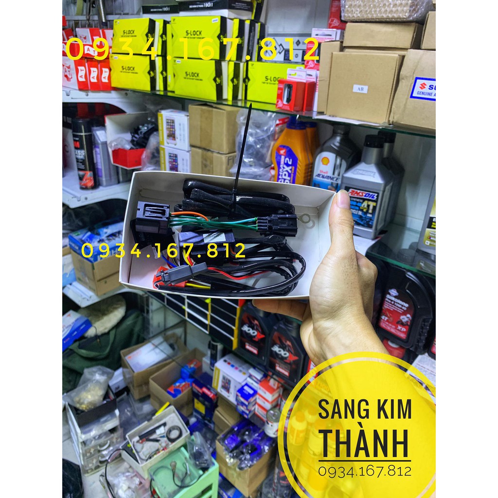 Mạch Tắt Mở Đèn Chính và Đèn Trợ Sáng Trên Nút Passing Sh Cho Xe Honda Future 2020 2021 2022