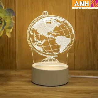 Đèn ngủ LED 3D trang trí - quà tặng độc đáo(đế USB)