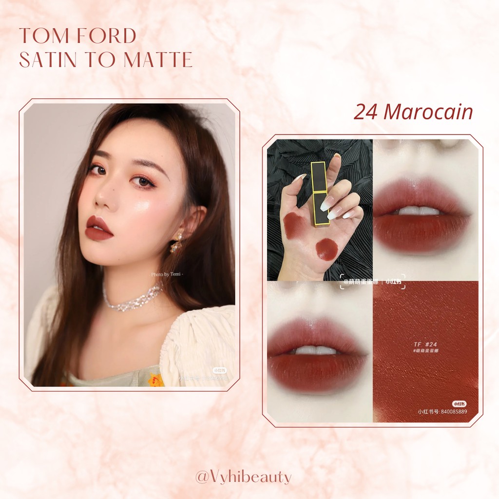 Son thỏi Tom Ford Satin to Matte full size