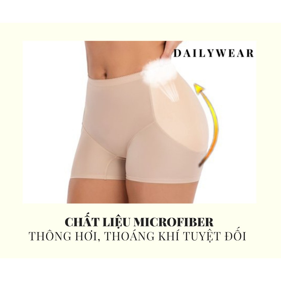 Quần độn hông, nâng hông gen nhẹ bụng dưới khắc phục hông hõm Dailywear hàng xuất Nhật cao cấp