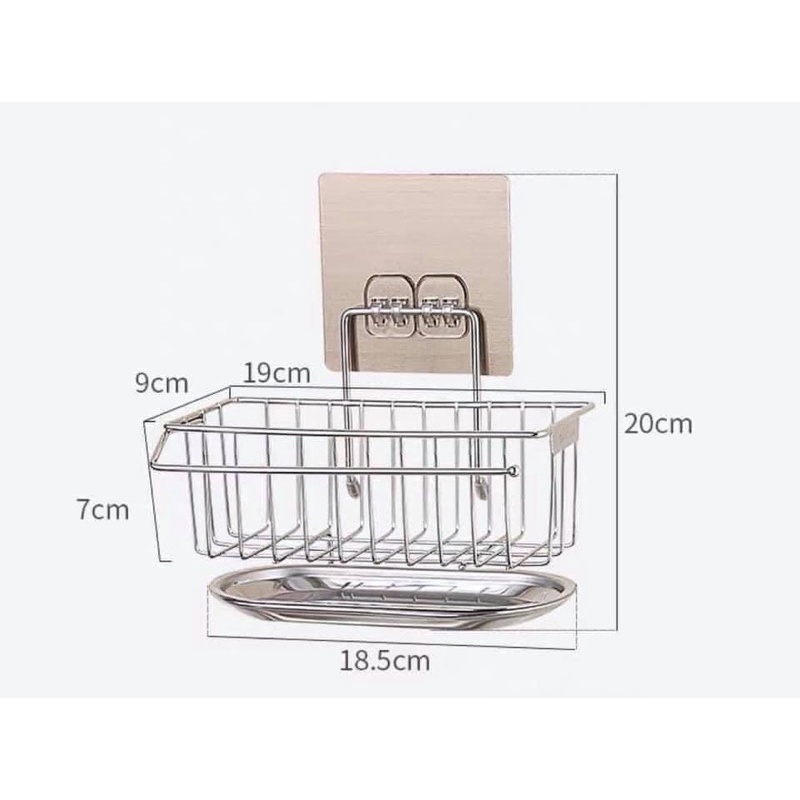 Kệ inox đựng đồ đa năng