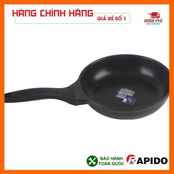 Chảo từ Rapido Teflon, Chảo chống dính Rapido,  20cm, 24cm, 28cm đáy phẳng,thân và đáy chảo bằng nhôm đúc nguyên khối