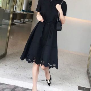 Đầm công sở nữ tay lỡ MANGO vnxk